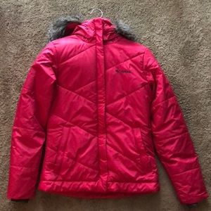 Pink Columbia winter coat
